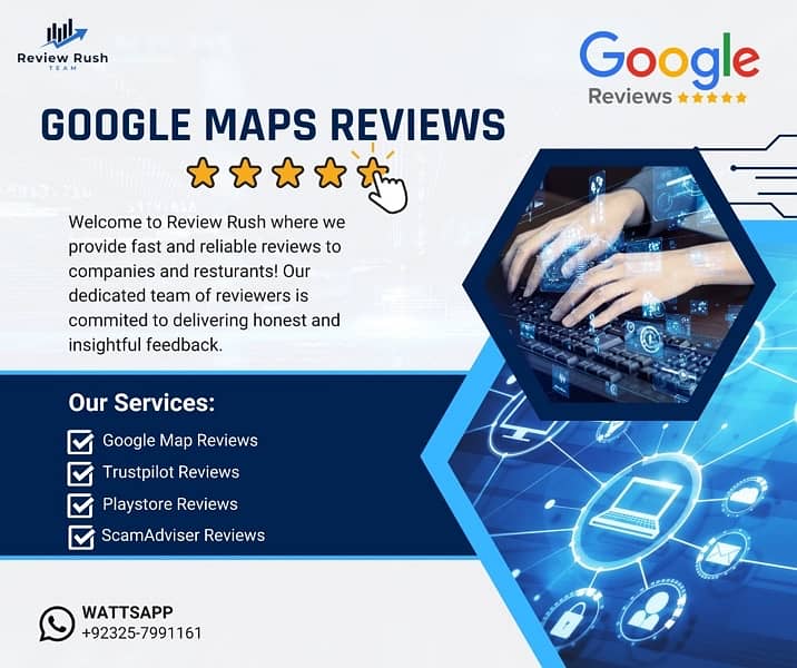 Google Maps Reviews / Social Media Services 0