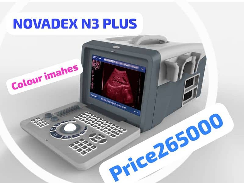 NOVADEX N3 PLUS /ORIAL PLUS PORTABLE HD LCD ULTRASOUND MACHINE 0