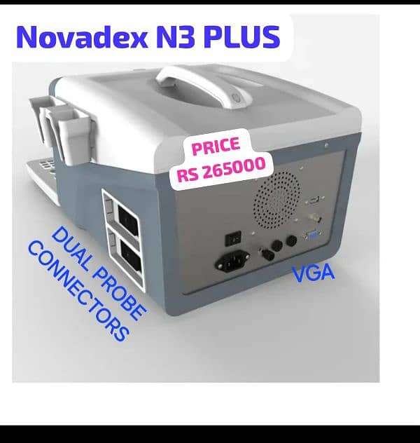 NOVADEX N3 PLUS /ORIAL PLUS PORTABLE HD LCD ULTRASOUND MACHINE 3