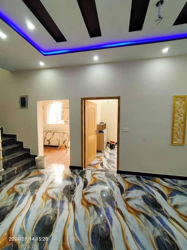 5 Marla Beautiful Double Storey House For Sale In Al Ahmad Garden 14