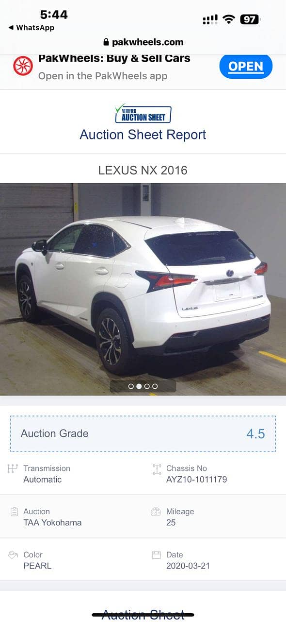 Lexus  Nx 300H Luxury 2016 17