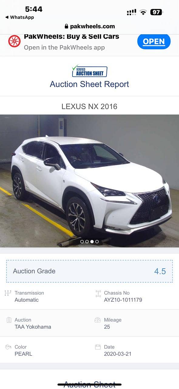 Lexus  Nx 300H Luxury 2016 18