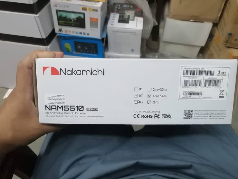 Nakamichi NAM5510 4-64 GB Android Panel (No pioneer, kenwood, sony) 1