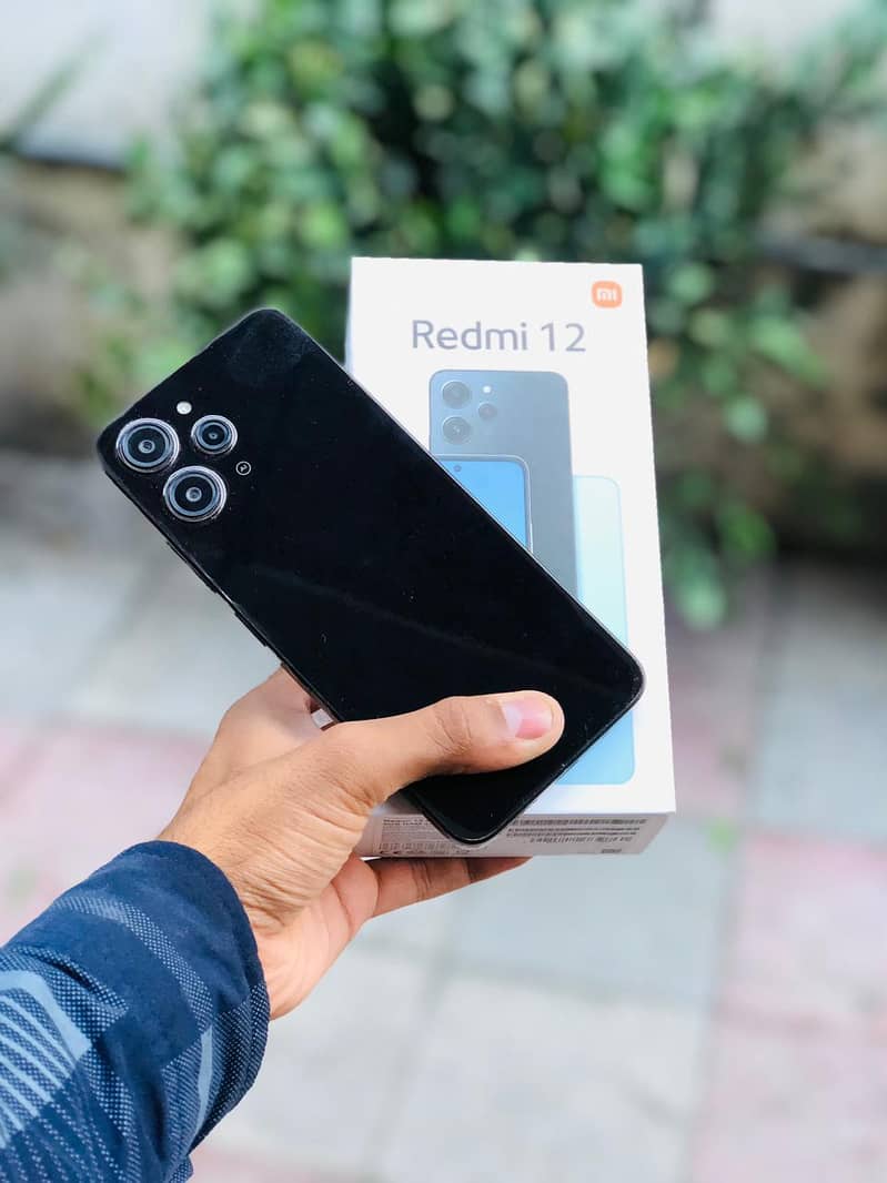 Redmi 12 256 In 5 Months Warranty Urgent Sale 03107609252 2