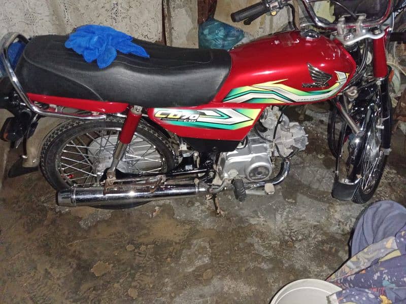 Honda CD70 2023 all Punjab number 1