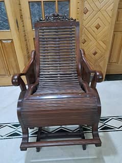 Relaxing Chiniot Wooden Chair For Sale