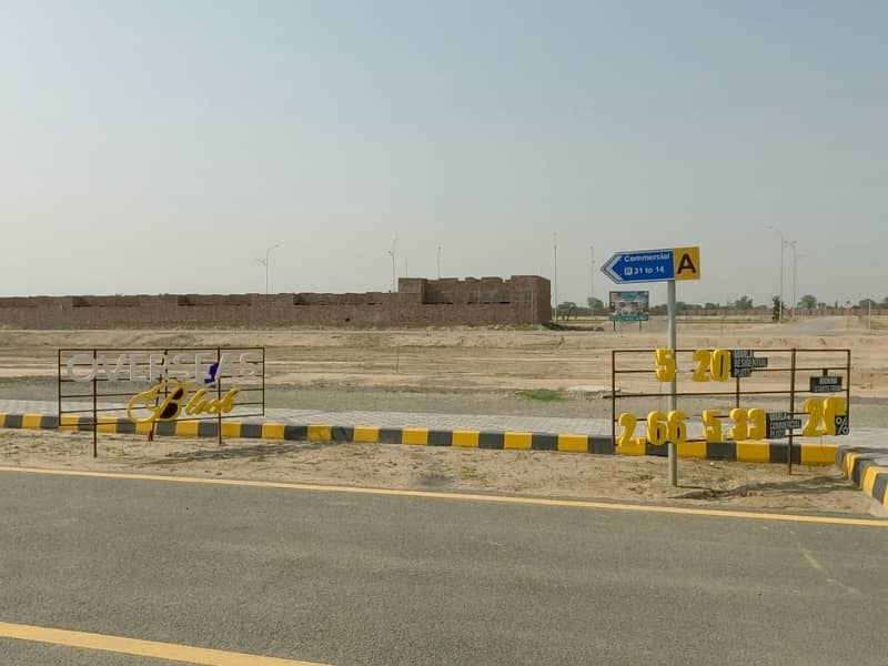 3 Marla Residential Plots LDA Approved For Sale On 3 Years Installments In Overseas Block Etihad Town Phase 2 Lahore 5