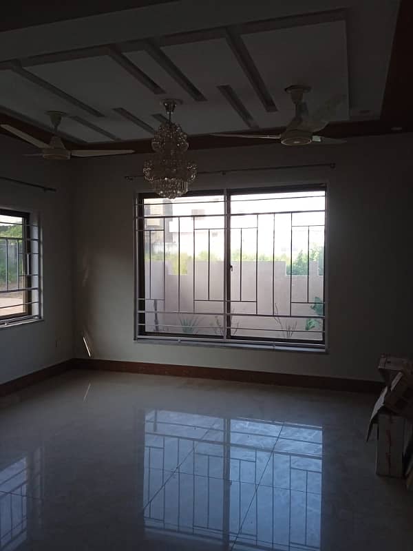 10marla 3beds DD TV lounge kitchen attached baths Brand New ground portion for rent in G 13 4 islamabad 0