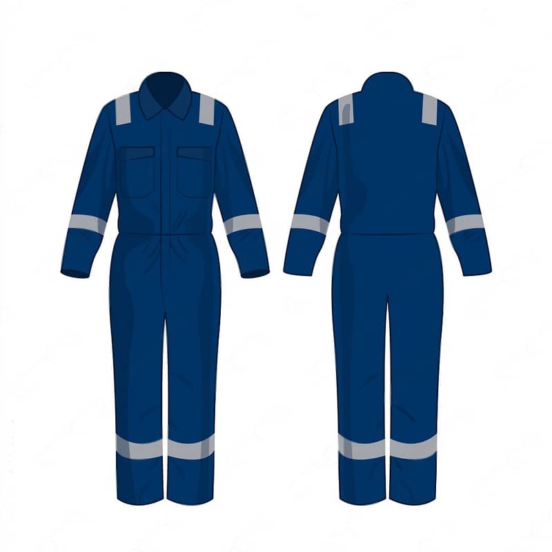 Hi-Vis Safety Coveralls - JMS 0