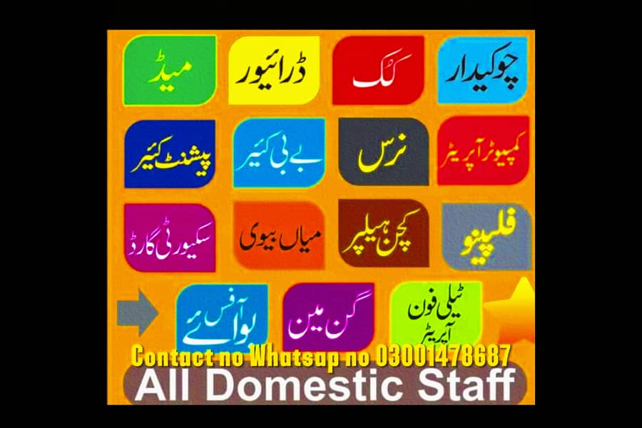 Female and male nurs staff 24//7 //003001478687 9