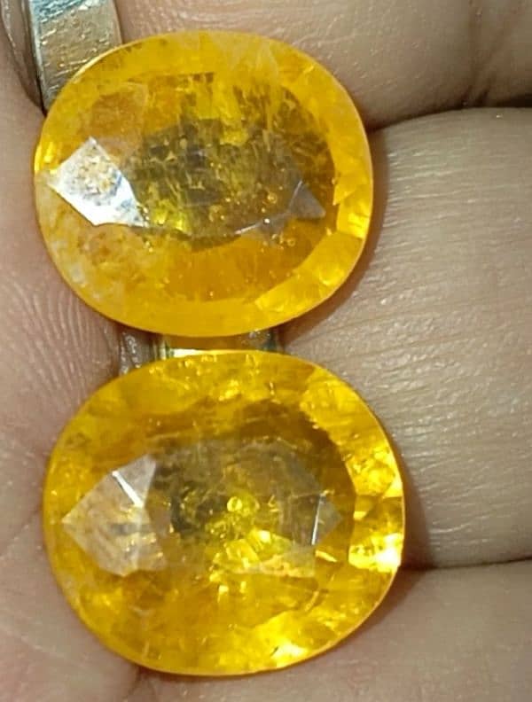 Pukhraj Topaz Natural Stones etc 0