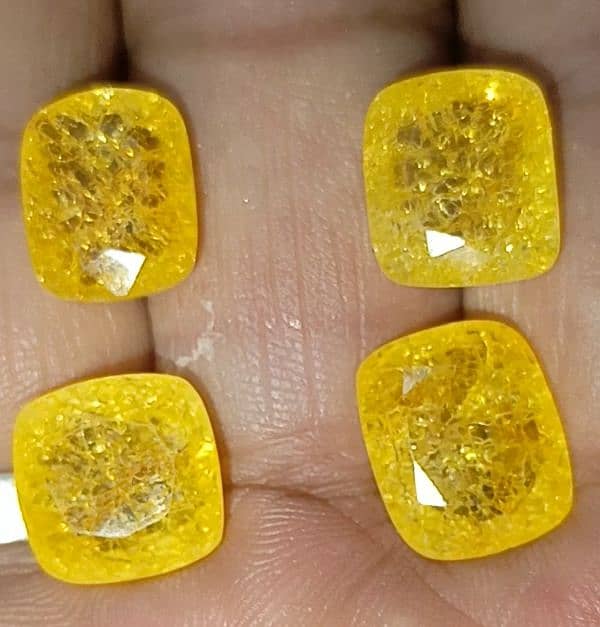 Pukhraj Topaz Natural Stones etc 4