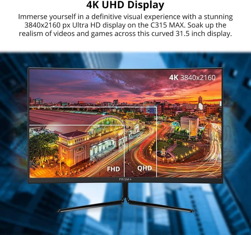 lcd PRISM+ 31.5 Inches 4K 4