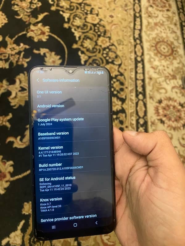 Samsung Galaxy A10 for sale in 10/8 condition 3