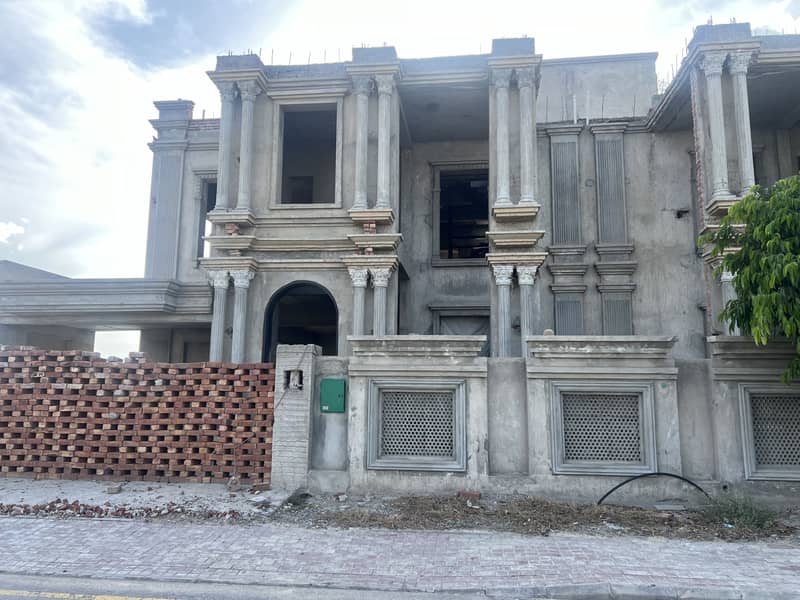 14 MARLA GRAY STRUCTURE HOUSE WITH BASEMENT AND LIFT FOR ALL FLOOR, PHASE1, BAHRIA ORCHARD 0