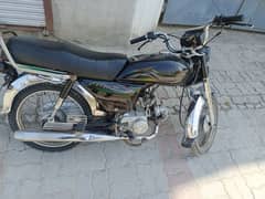 Urgent sale Honda CD70 2013 model