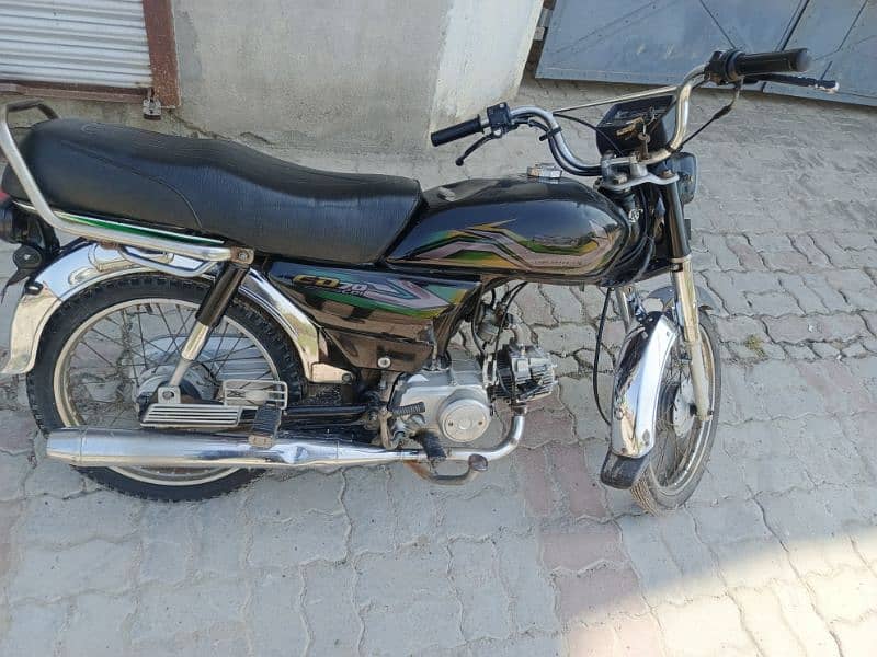 Urgent sale Honda CD70 2013 model 0