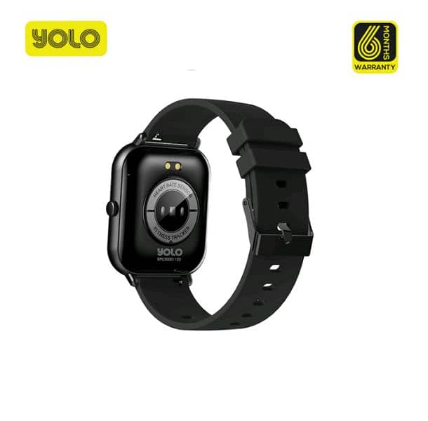 50%off yolo epic Bluetooth smart watch deep black 1