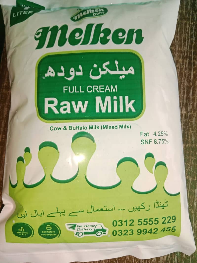 Fresh and organic 100% pure milk with free delivery 6