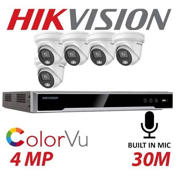 Hikvision 2mp Cctv Cameras Setup. Hd result Nightvision Waterproof 2