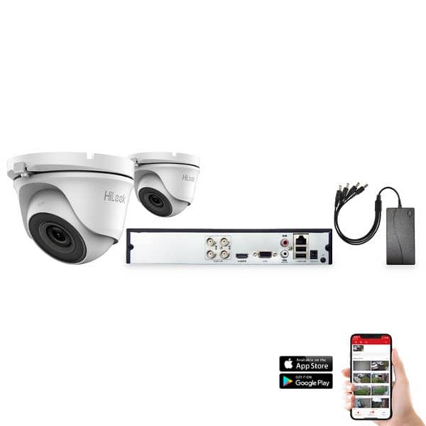 Hikvision 2mp Cctv Cameras Setup. Hd result Nightvision Waterproof 5