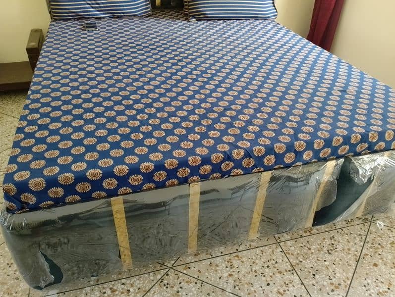 Bed for sale with new mattress 2