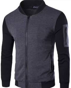 1 Pc Men's Fit Body Jacket-Grey