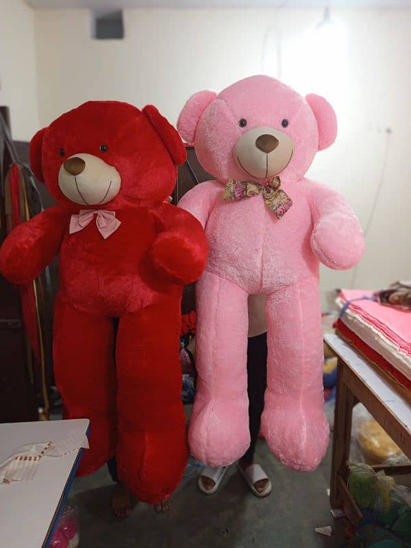 Teddy bears stuff toys gaint size 3 feet to 7 feet all sizes available 1