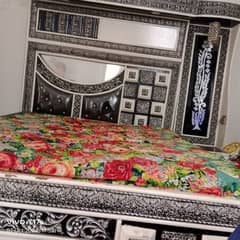 king size bed good condition arjent sale