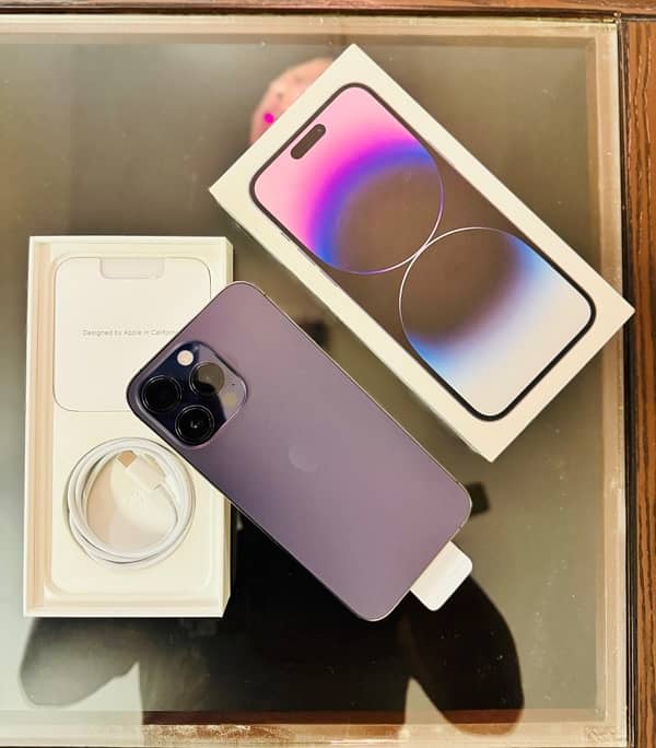 IPhone 14 Pro Max deep purple 2