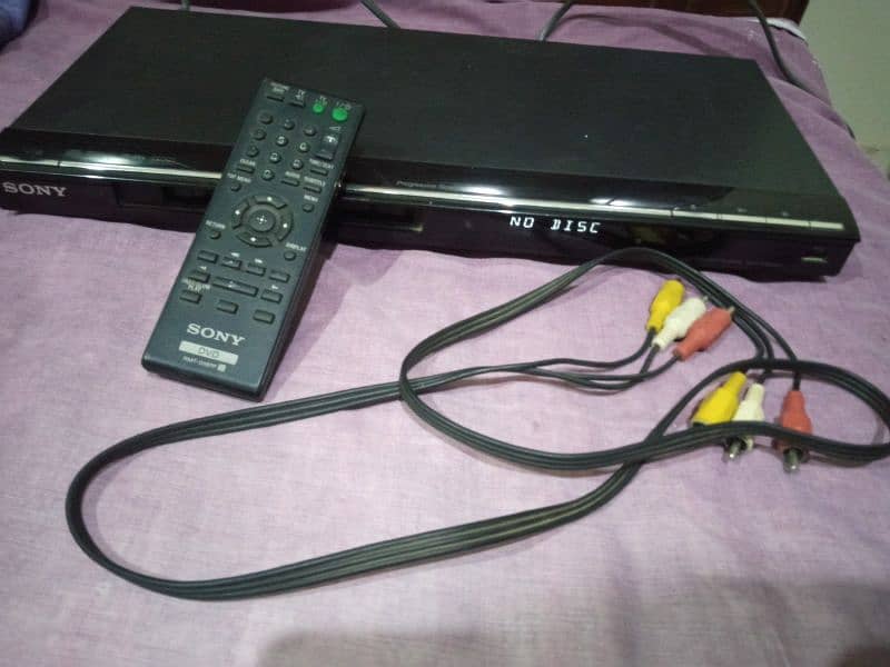 Sony DVD player 4