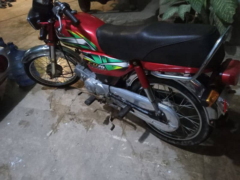 Honda CD 70 2022 model for sale 5