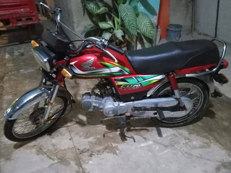 Honda CD 70 2022 model for sale 6