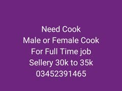 Required Cook