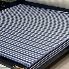 Cotton Printed Double Bed Mattress Cover 0