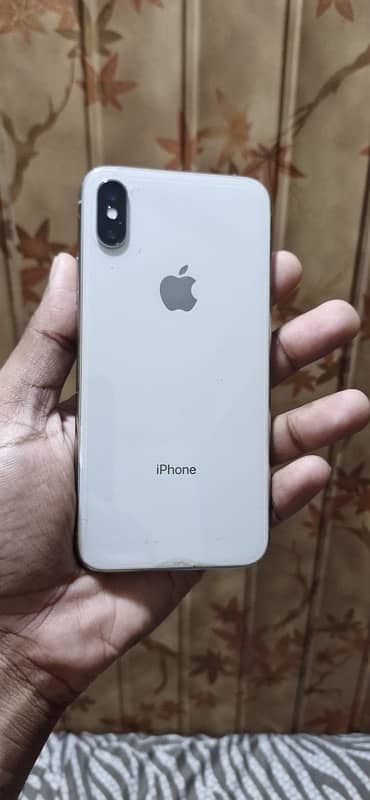 Iphone X 64 GB Non PTA  whatsab num (0320-8558121) 2