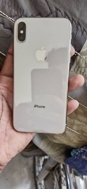 Iphone X 64 GB Non PTA  whatsab num (0320-8558121) 3