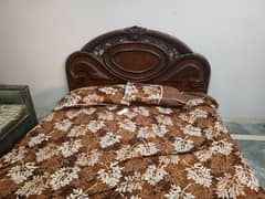 Double Bed for sale with 8 inche mattress