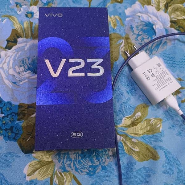 vivo 23 5g phone with box and original adopter charger 4