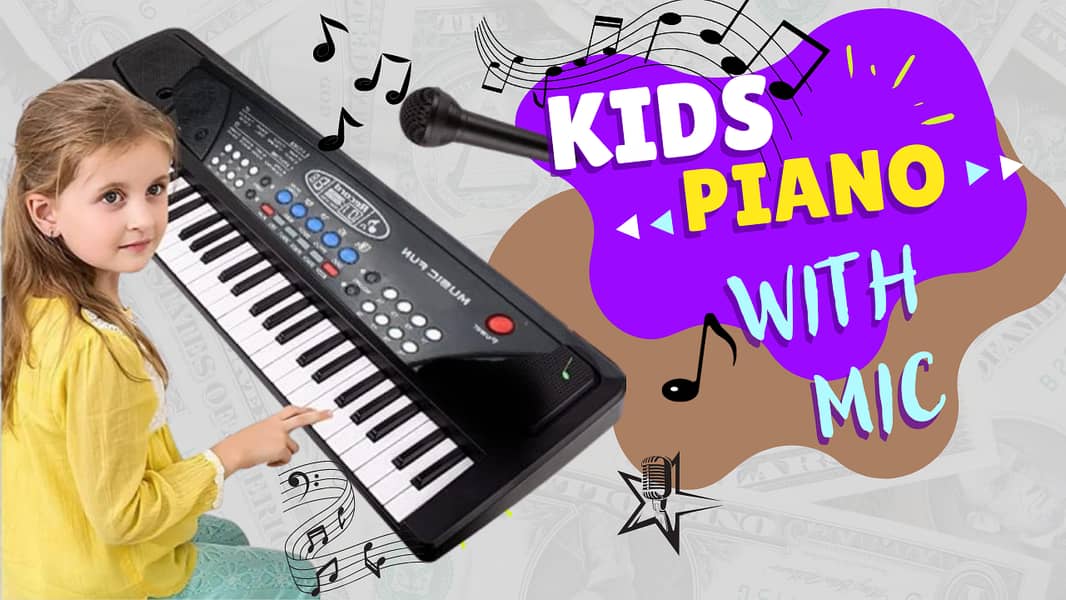 Big Fun Electronic Keyboard Piano BF-430A1 0