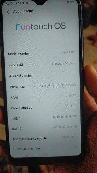 vivo y11 all ok 3