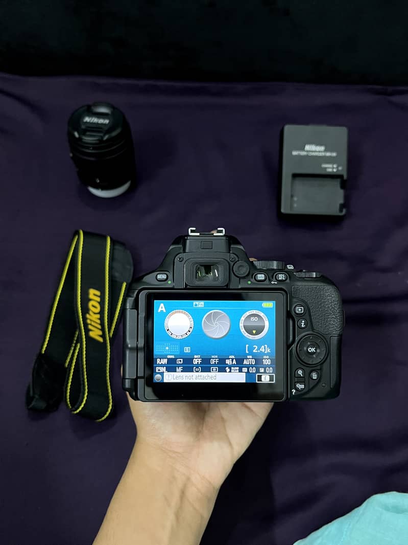 Nikon D5600 with 18-55mm Lens 0