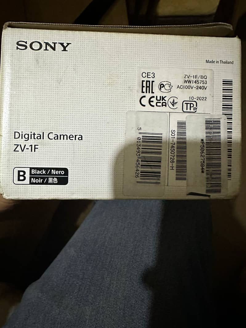 Sony zv1f 5