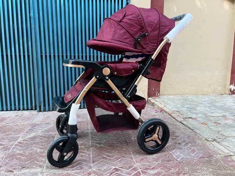 Brand New Kidilo Baby Pram/Stroller - Used for Only 2 Hours! 8