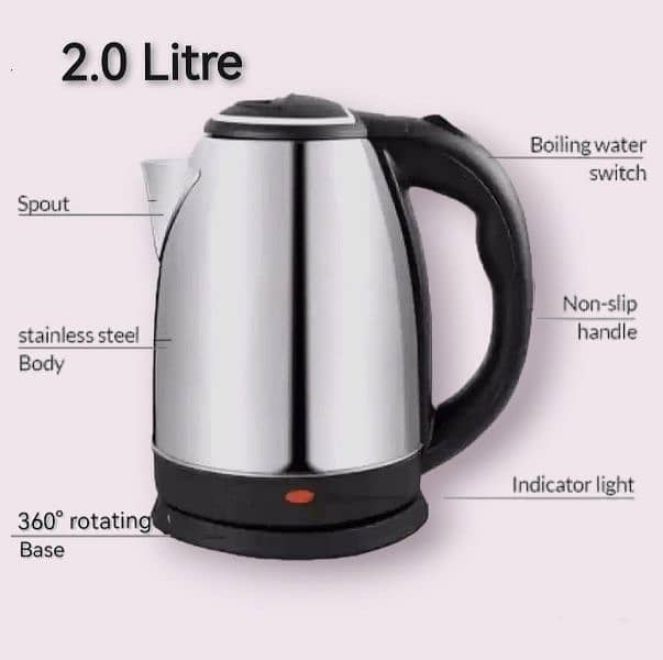 Electric Kettle 2 Letter. M 8