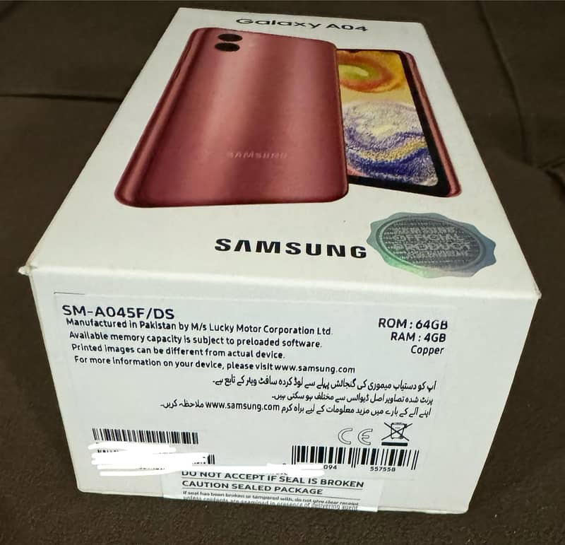 Brand New Samsung Galaxy A04 For Sale *Box Packed* 1