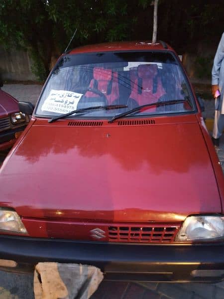 Suzuki Mehran VX 1991  faimly use car 03214194978 2