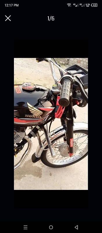 My bike good condition urgent for sale final 150000 5