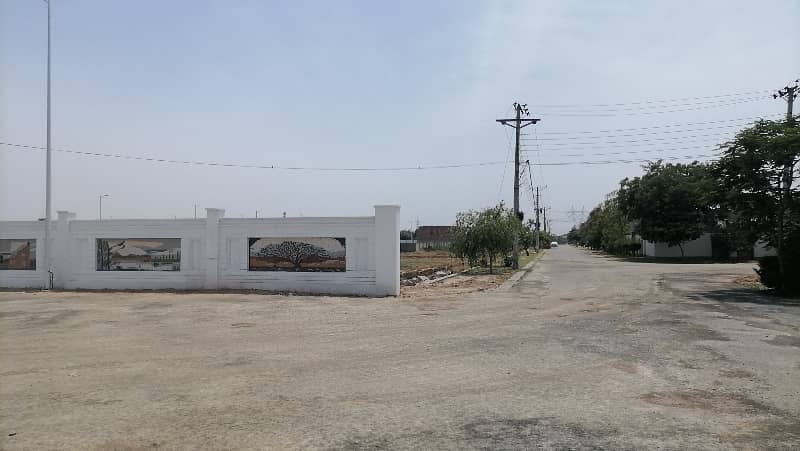 Get A 12 Marla Residential Plot For Sale In Canal Road 6