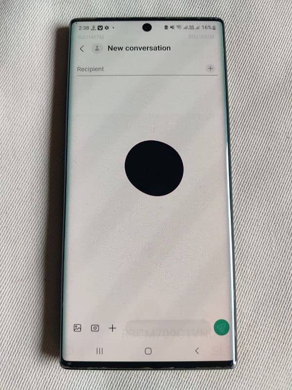 samsung note 10 plus dot wala panl 8